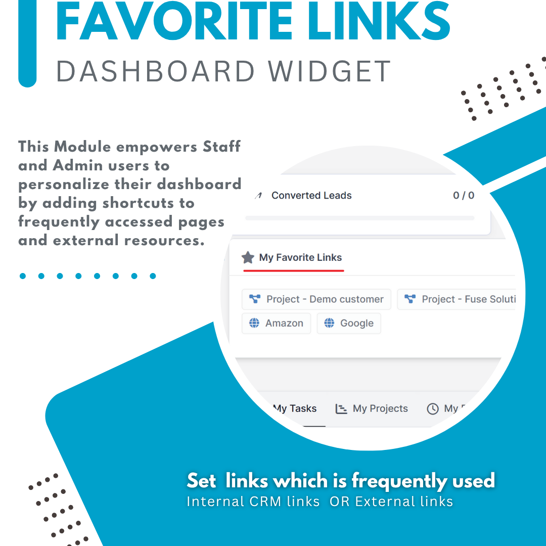 Favorite Links Module For Perfex CRM