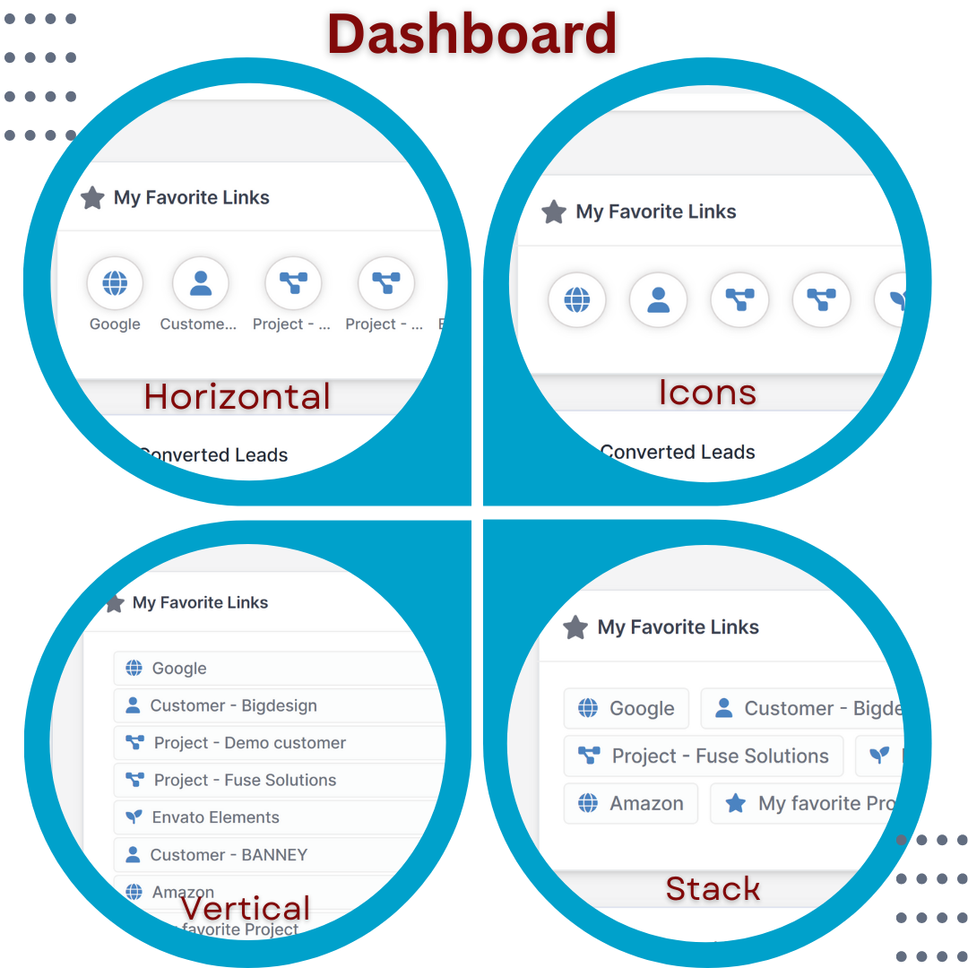 Favorite Links Module For Perfex CRM