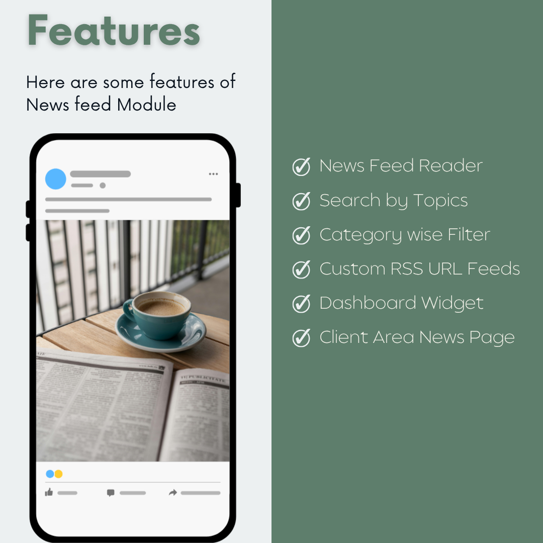 News Feed Module For Perfex CRM