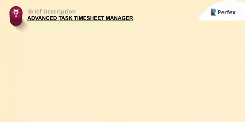 Advanced Task Timesheet Manager Module for Perfex CRM - 1